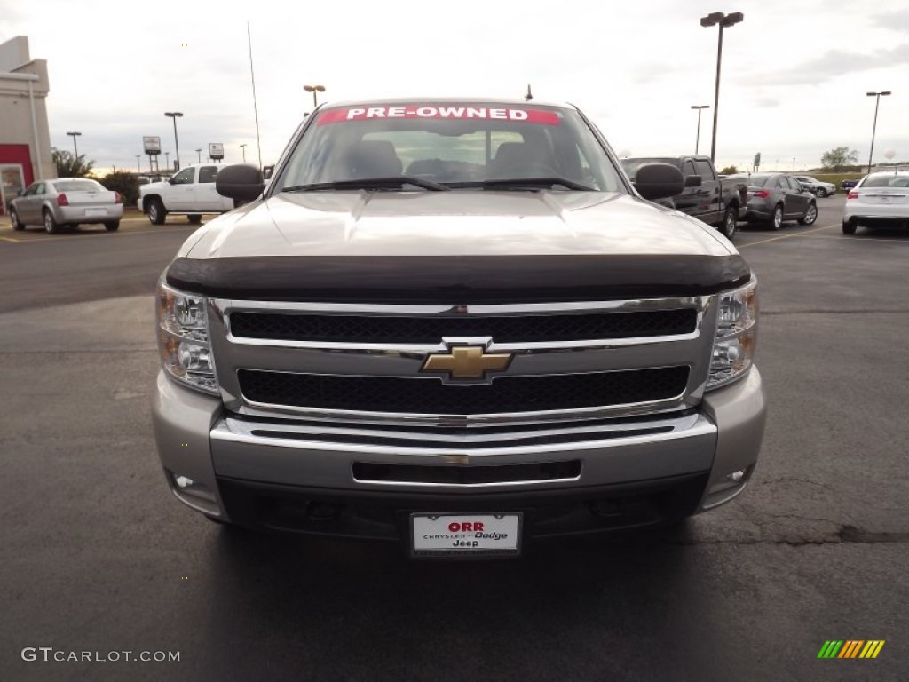 2009 Silverado 1500 LT Z71 Crew Cab 4x4 - Silver Birch Metallic / Ebony photo #2
