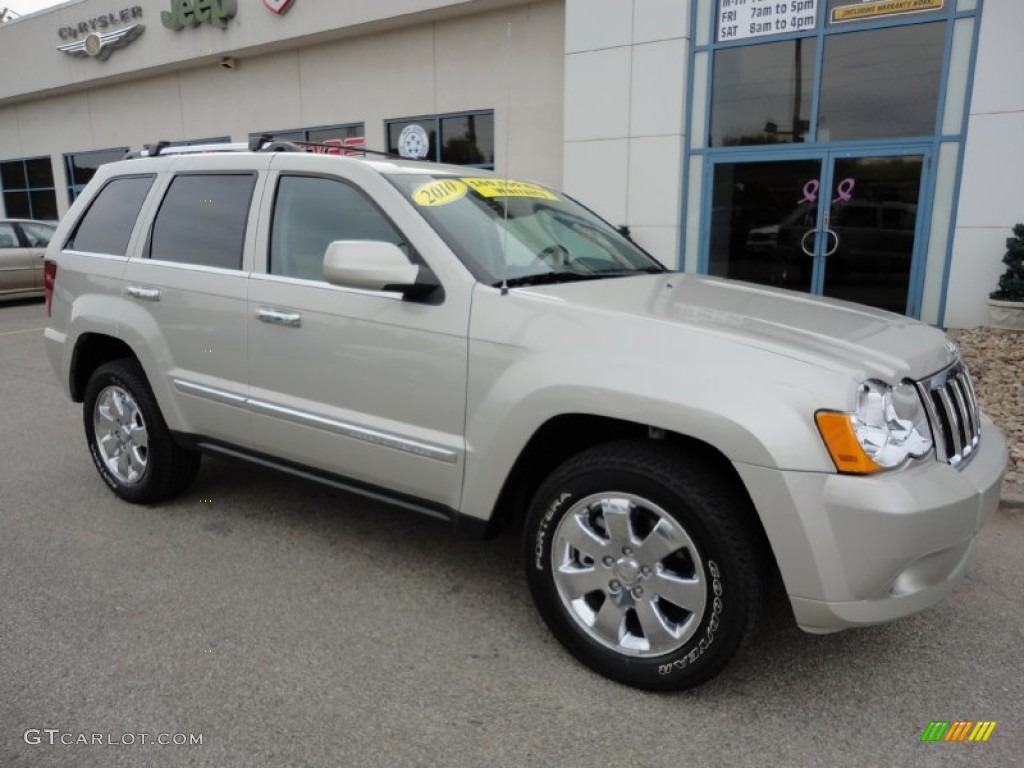Light Graystone Pearl 2010 Jeep Grand Cherokee Limited 4x4 Exterior Photo #55455833