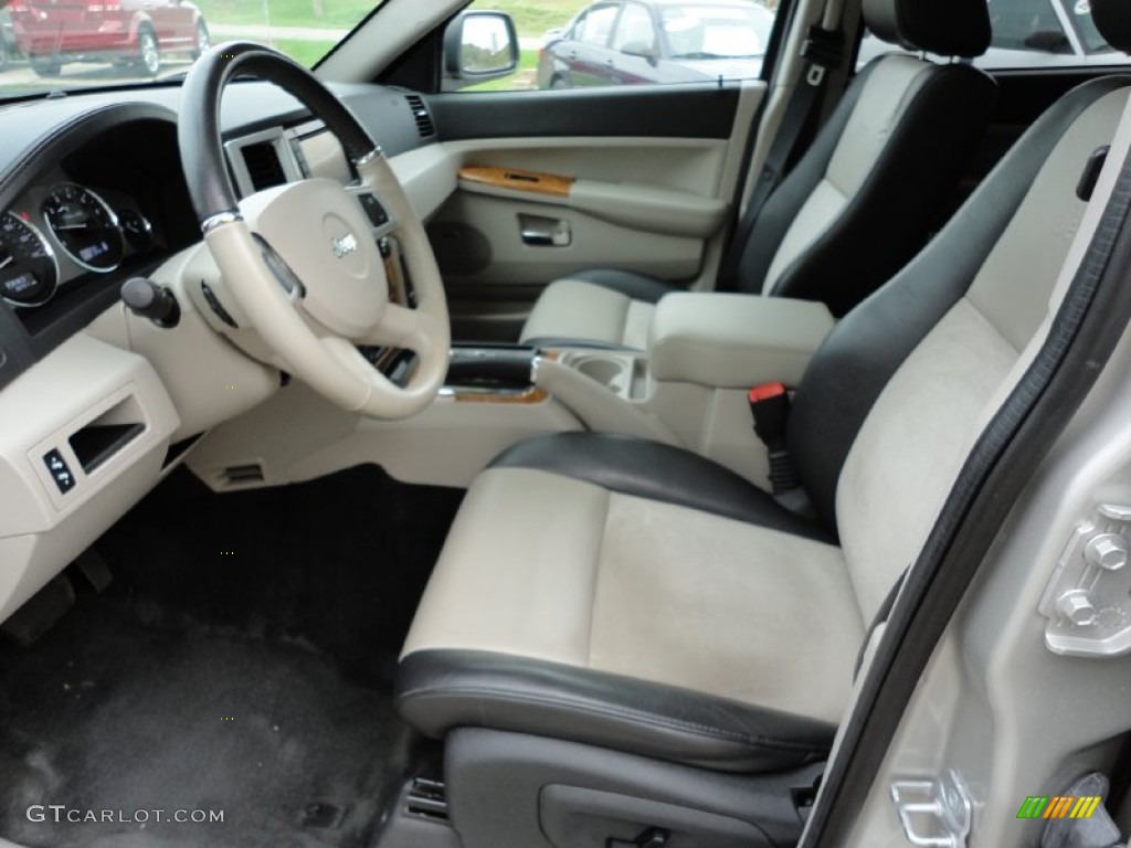 Dark Slate Gray/Light Graystone Interior 2010 Jeep Grand Cherokee Limited 4x4 Photo #55455917