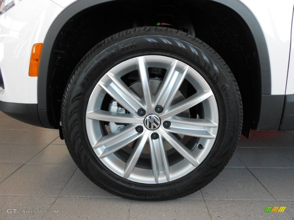 2012 Volkswagen Tiguan SE Wheel Photo #55456121