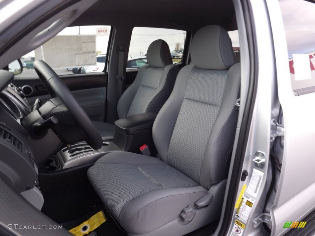 Graphite Interior 2012 Toyota Tacoma V6 TRD Double Cab 4x4 Photo #55456197