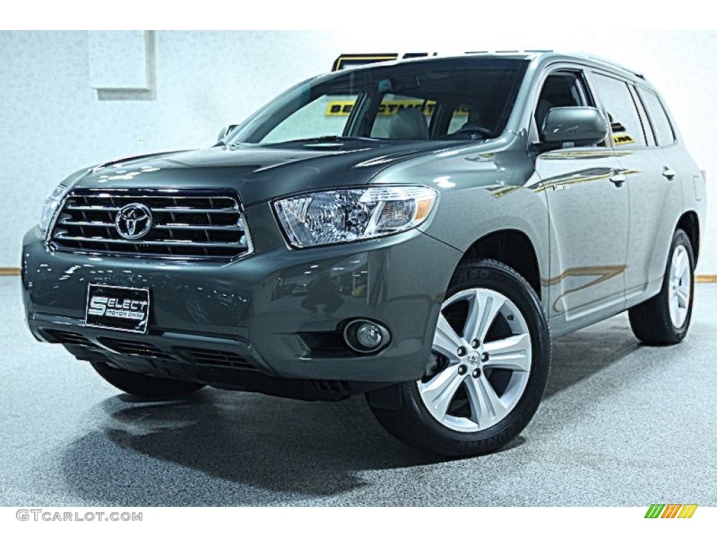 2008 Cypress Green Pearl Toyota Highlander Limited 4WD 55450276