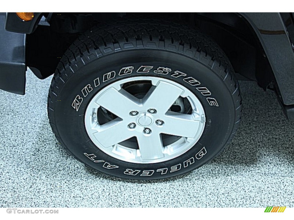 2009 Jeep Wrangler Unlimited Sahara 4x4 Wheel Photo #55456550