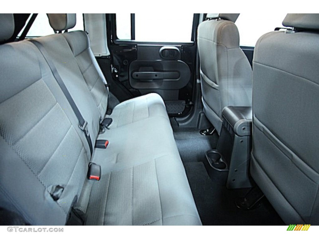 Dark Slate Gray/Medium Slate Gray Interior 2009 Jeep Wrangler Unlimited Sahara 4x4 Photo #55456586