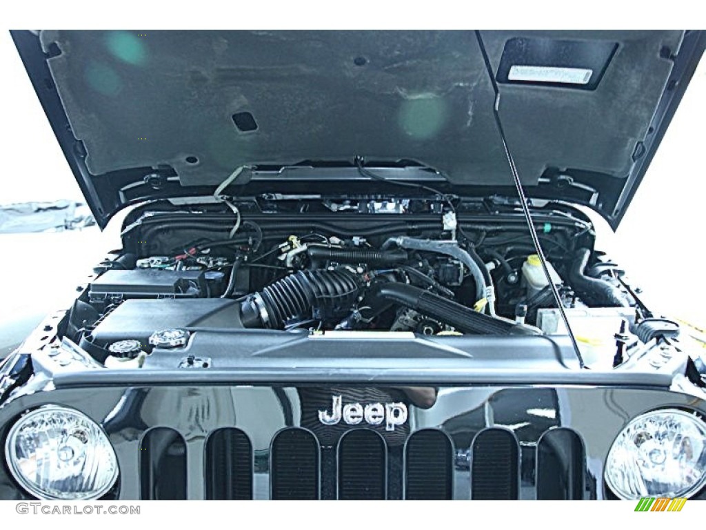 2009 Jeep Wrangler Unlimited Sahara 4x4 3.8 Liter OHV 12-Valve V6 Engine Photo #55456595