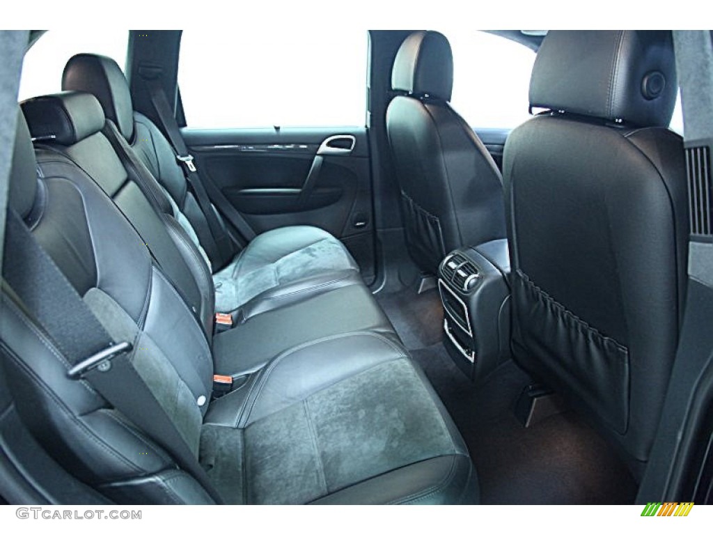 Black Interior 2009 Porsche Cayenne Turbo S Photo #55456955