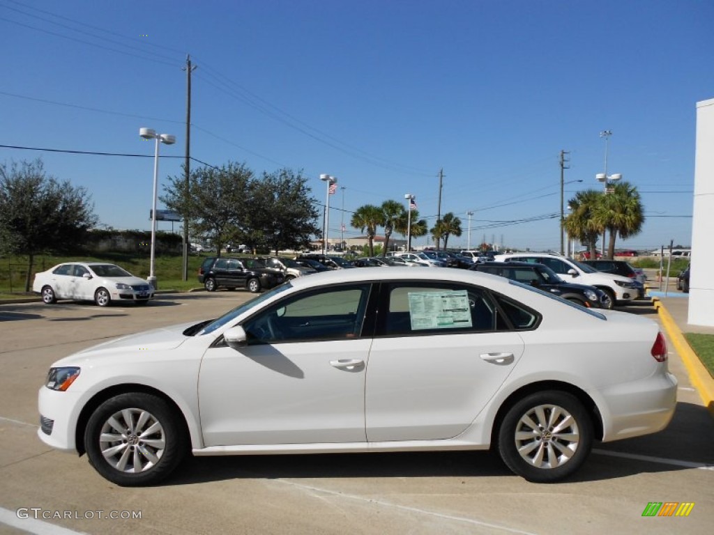 Candy White 2012 Volkswagen Passat 2.5L S Exterior Photo #55457117