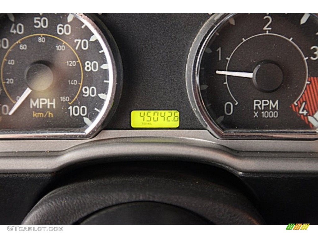 2004 Hummer H1 Convertible Gauges Photo #55457120