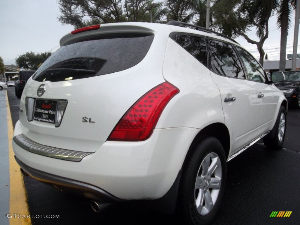 2006 Murano SL - Pearl White / Cafe Latte photo #6