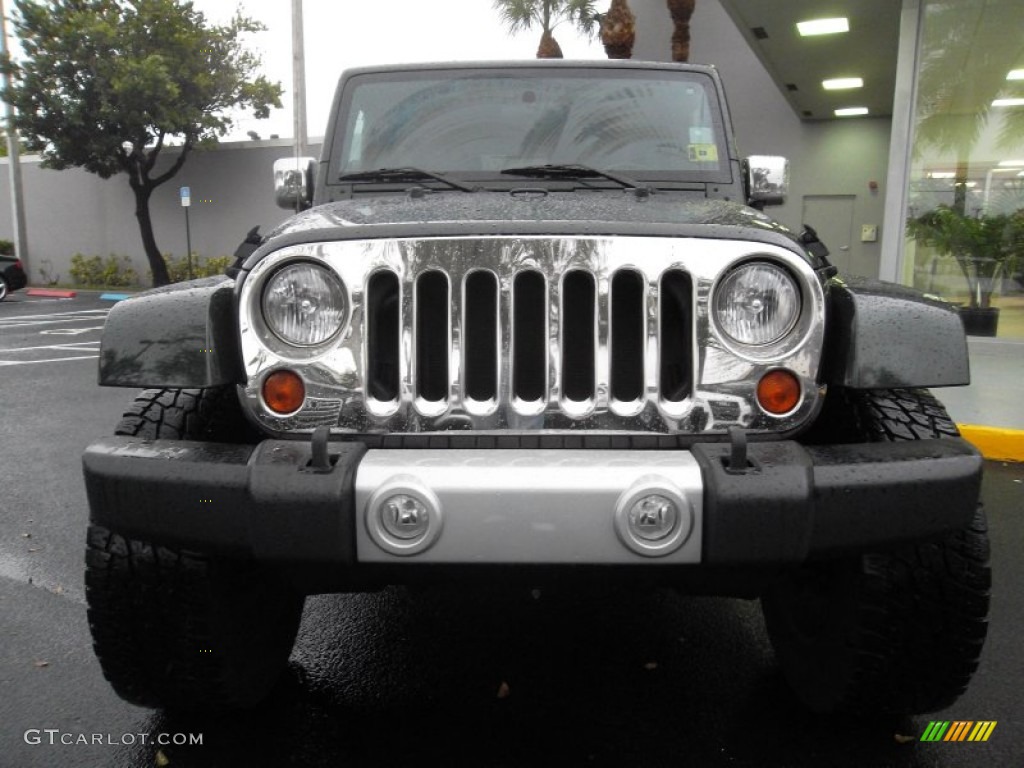 2010 Wrangler Unlimited Sahara 4x4 - Natural Green Pearl / Dark Slate Gray/Medium Slate Gray photo #15