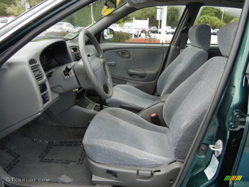 Gray Interior 2000 Suzuki Esteem GL Wagon Photo #55458689