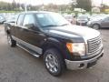 2011 Tuxedo Black Metallic Ford F150 XLT SuperCab 4x4  photo #6