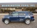 2012 Dark Pearl Blue Metallic Ford Explorer XLT 4WD  photo #1