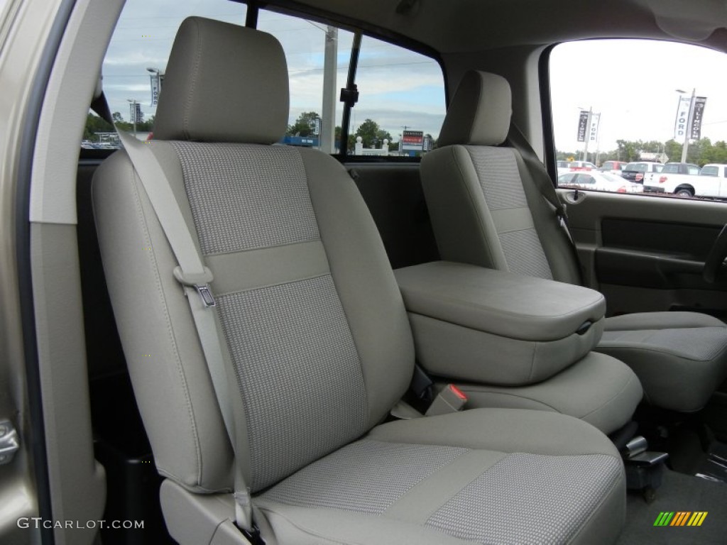 Khaki Interior 2008 Dodge Ram 1500 SLT Regular Cab 4x4 Photo #55459514