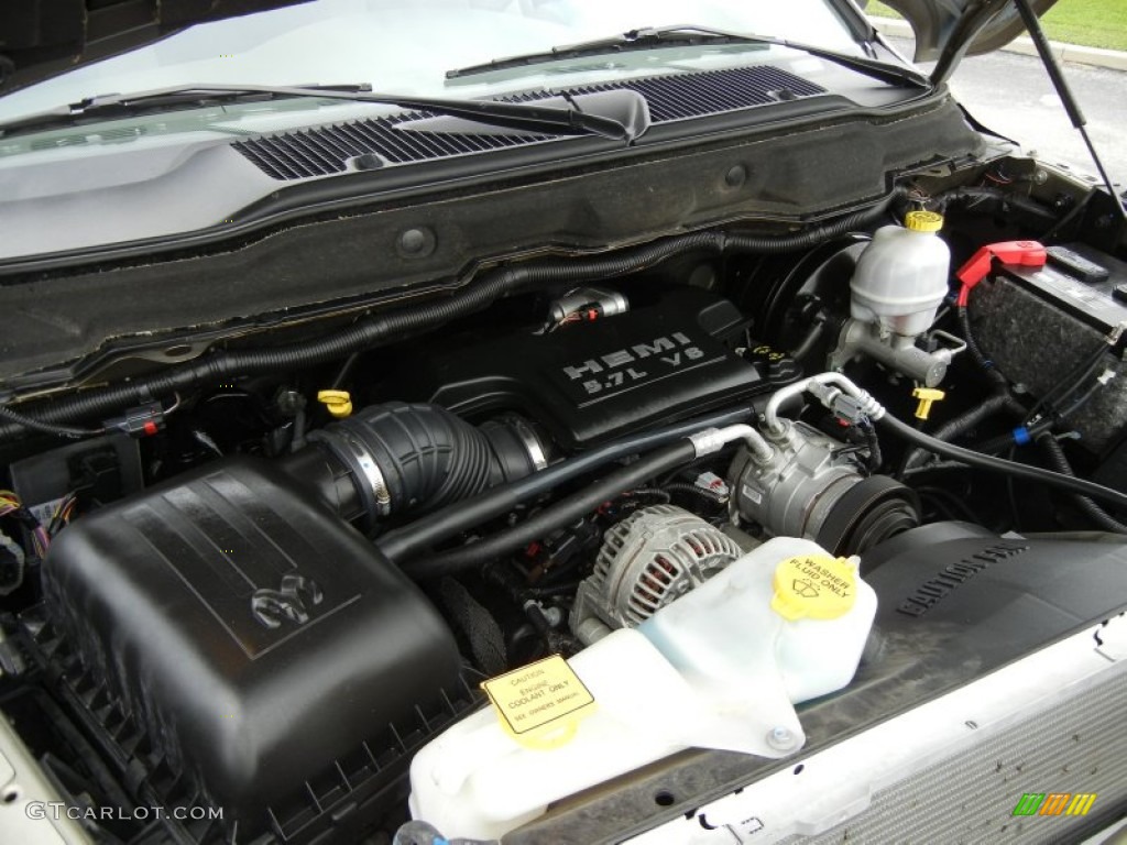 2008 Dodge Ram 1500 SLT Regular Cab 4x4 5.7 Liter MDS HEMI OHV 16-Valve V8 Engine Photo #55459589