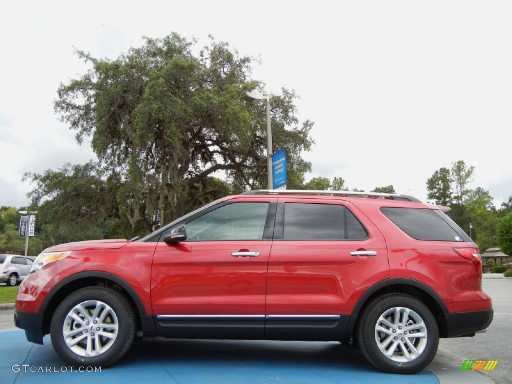 Red Candy Metallic 2012 Ford Explorer XLT Exterior Photo #55460171