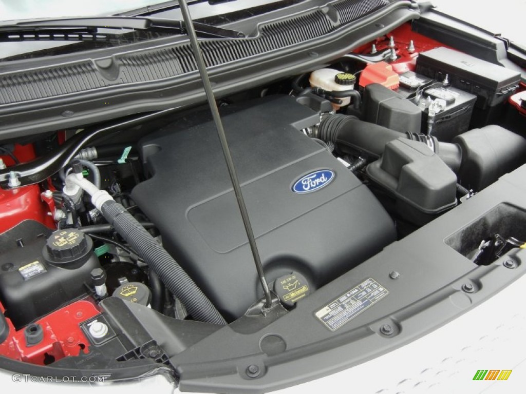 2012 Ford Explorer XLT 3.5 Liter DOHC 24-Valve TiVCT V6 Engine Photo #55460262