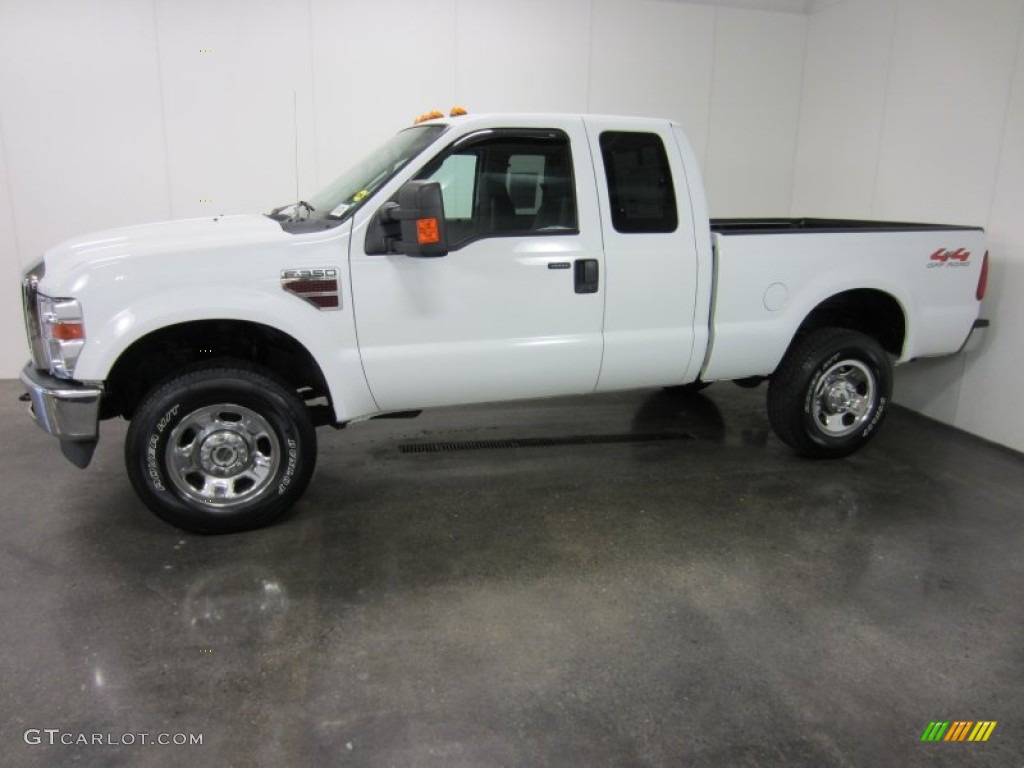 Oxford White 2009 Ford F350 Super Duty XLT SuperCab 4x4 Exterior Photo #55460462