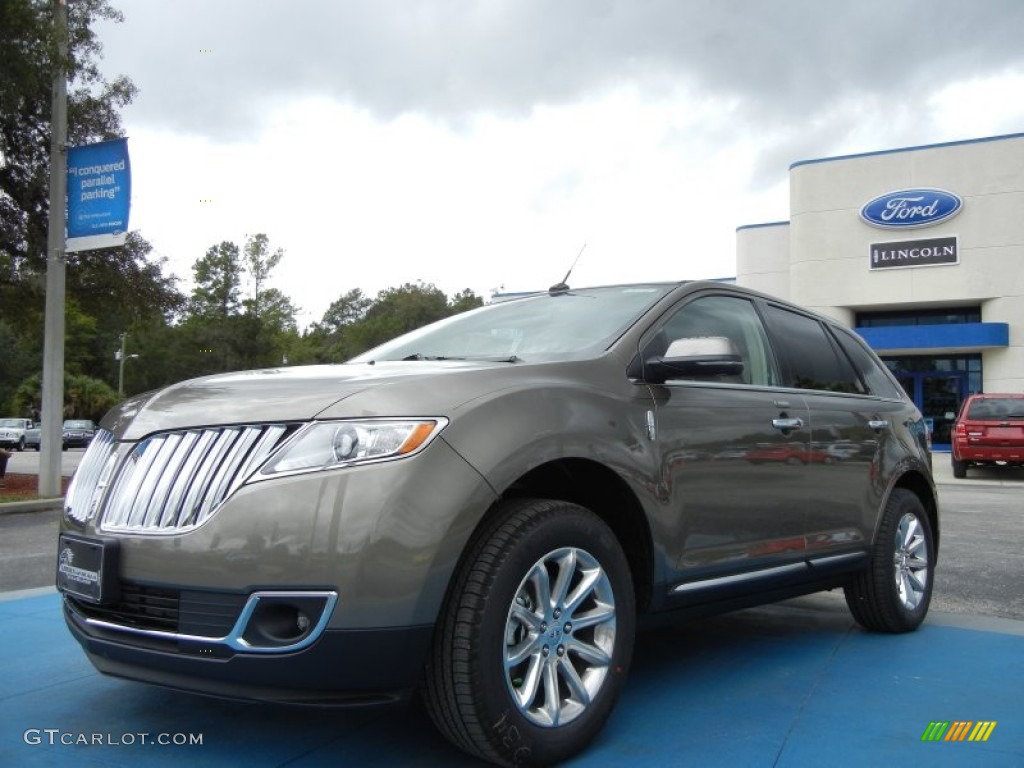 Mineral Gray Metallic 2012 Lincoln MKX FWD Exterior Photo #55460507