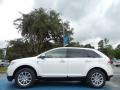 White Platinum Metallic Tri-Coat 2012 Lincoln MKX FWD Exterior