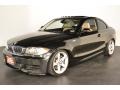 Jet Black 2009 BMW 1 Series 135i Coupe Exterior