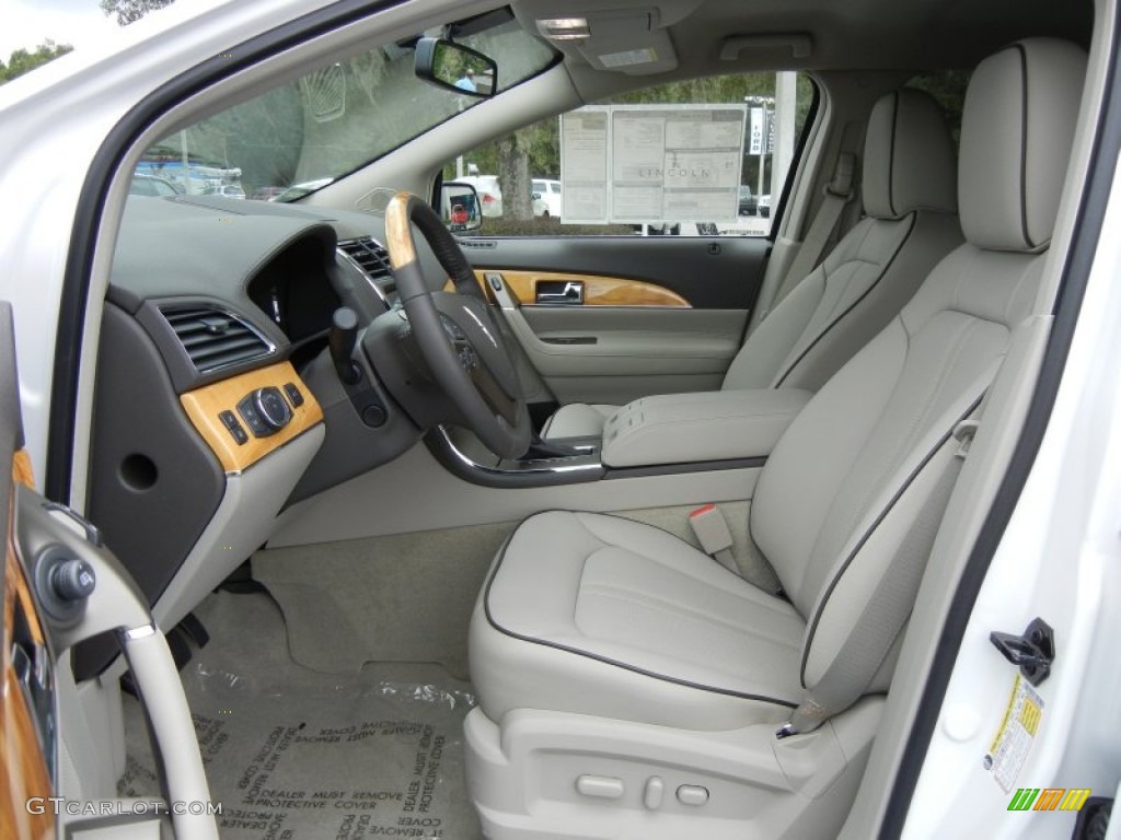Medium Light Stone Interior 2012 Lincoln MKX FWD Photo #55460870