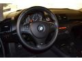Savanna Beige/Black Boston Leather 2009 BMW 1 Series 135i Coupe Steering Wheel