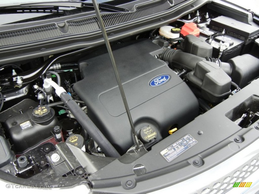 2012 Ford Explorer Limited 3.5 Liter DOHC 24-Valve TiVCT V6 Engine Photo #55461059