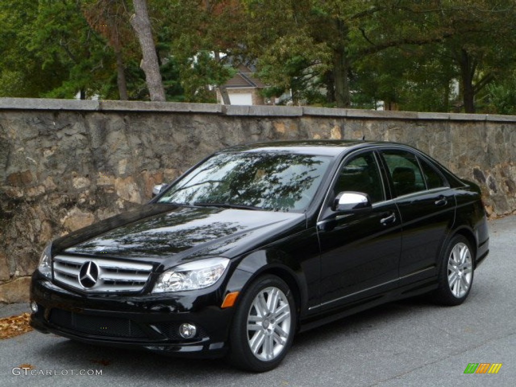 2008 C 300 Sport - Black / Black photo #2