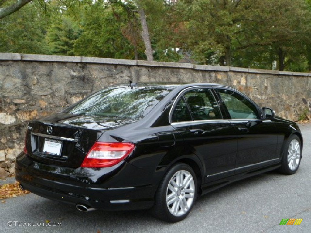 2008 C 300 Sport - Black / Black photo #3