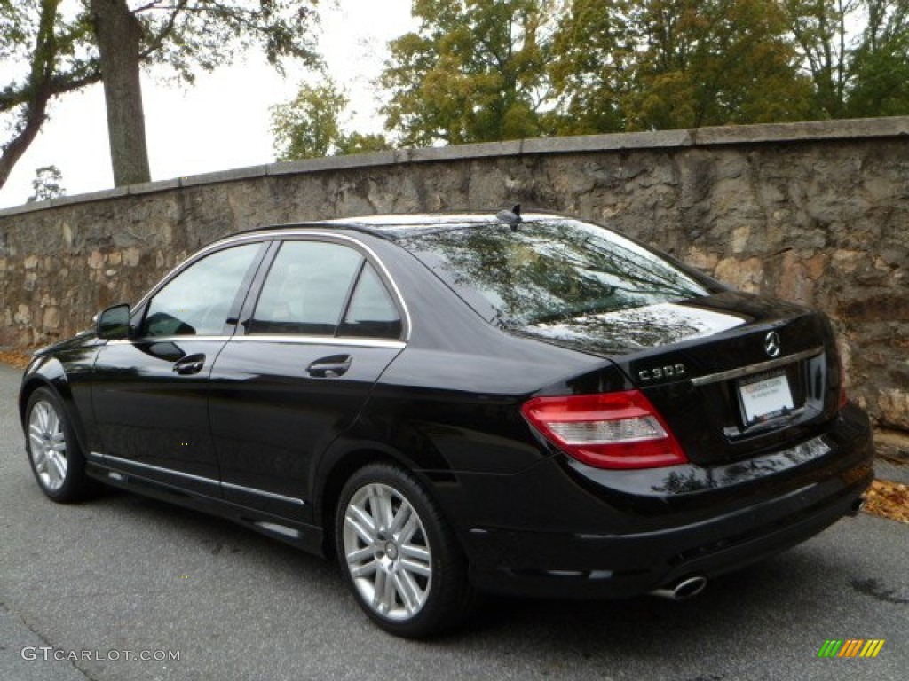 2008 C 300 Sport - Black / Black photo #4