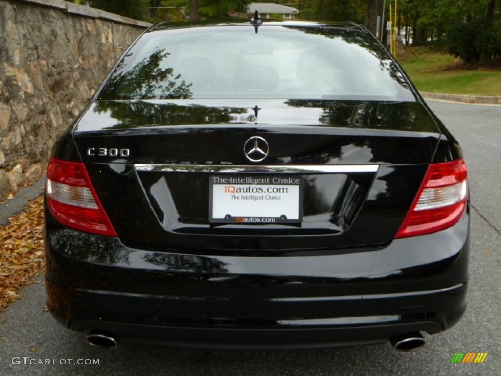2008 C 300 Sport - Black / Black photo #5