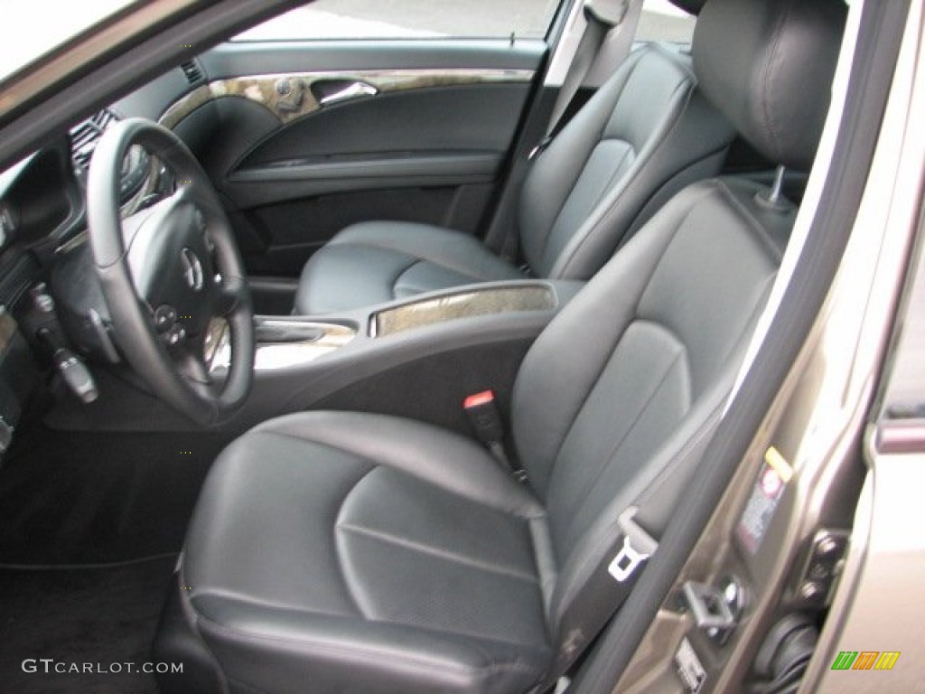 2008 E 350 4Matic Sedan - Indium Grey Metallic / Black photo #8