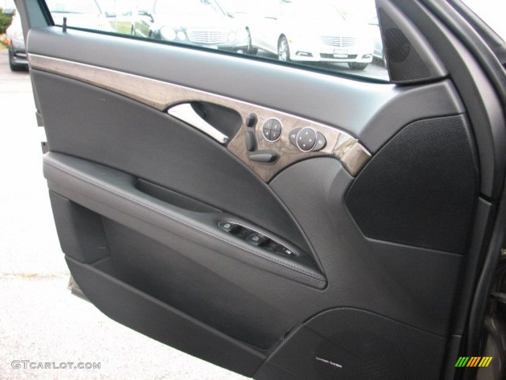 2008 E 350 4Matic Sedan - Indium Grey Metallic / Black photo #9