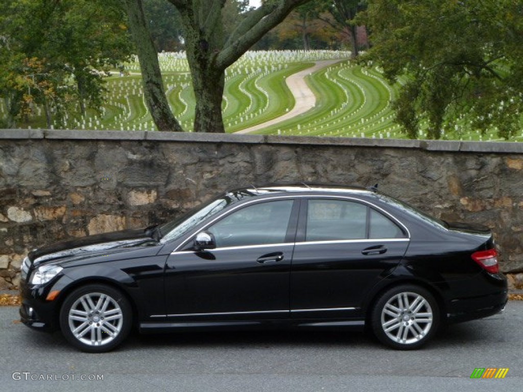 2008 C 300 Sport - Black / Black photo #12