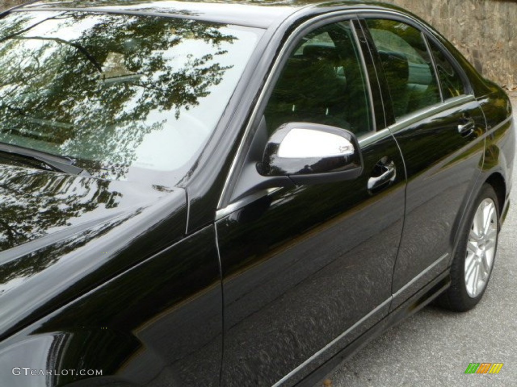 2008 C 300 Sport - Black / Black photo #16