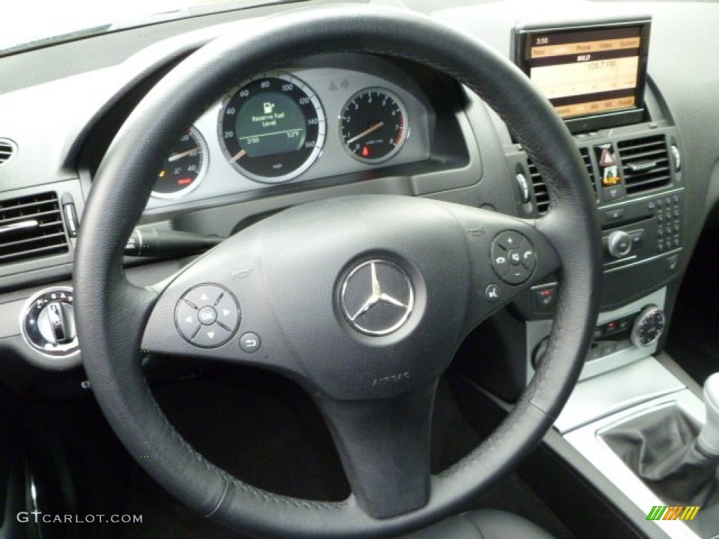 2008 C 300 Sport - Black / Black photo #23