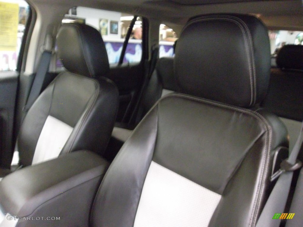Sport Black Leather/Grey Alcantara Interior 2010 Ford Edge Sport Photo #55461935