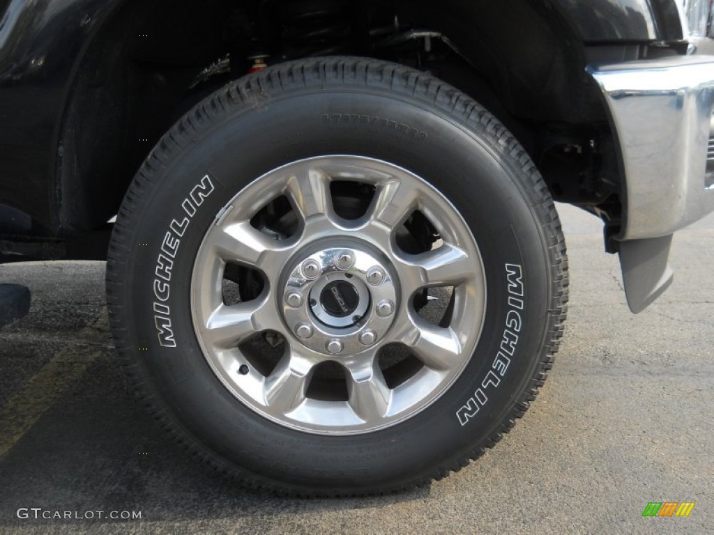 2011 Ford F350 Super Duty Lariat Crew Cab 4x4 Wheel Photo #55462241