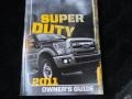 2011 Ford F350 Super Duty Lariat Crew Cab 4x4 Books/Manuals