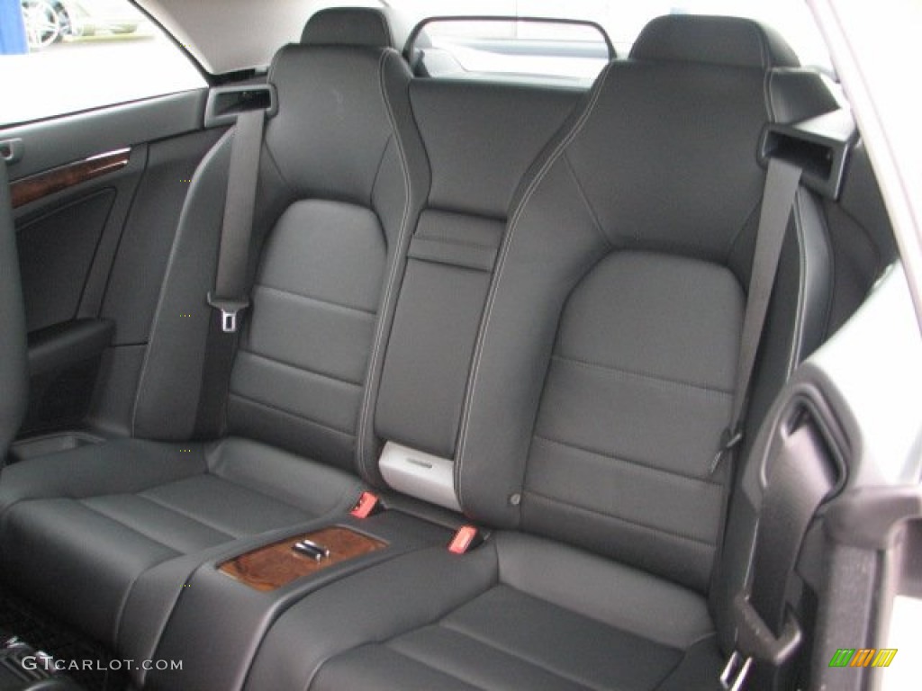 Black Interior 2012 Mercedes-Benz E 350 Cabriolet Photo #55462871