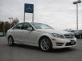 Arctic White 2012 Mercedes-Benz C 250 Sport Exterior