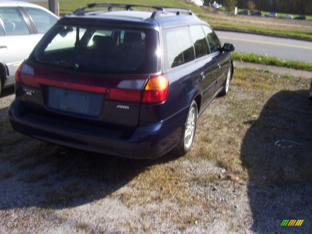 2003 Legacy L Wagon - Mystic Blue Pearl / Gray photo #3