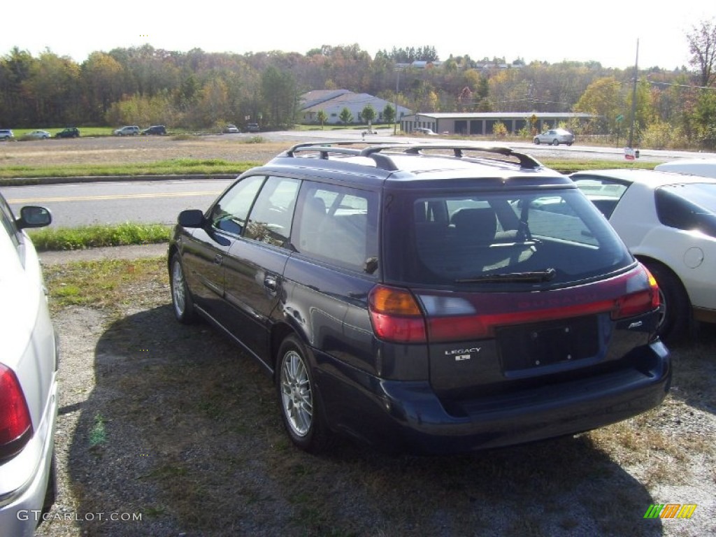 2003 Legacy L Wagon - Mystic Blue Pearl / Gray photo #4