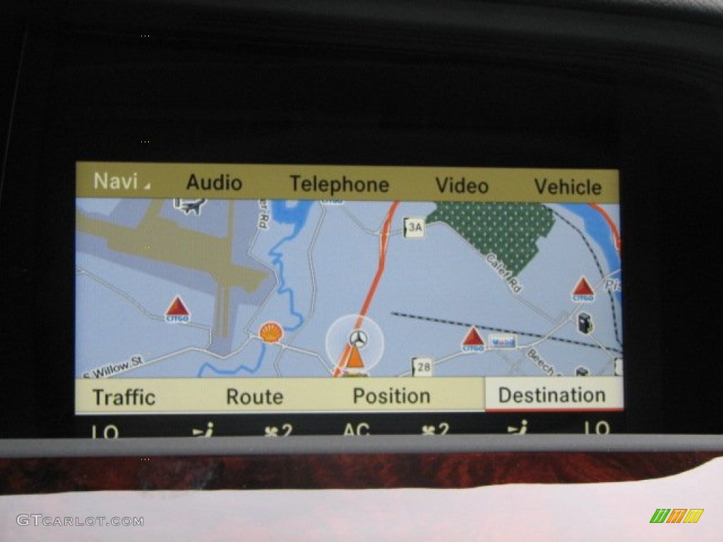 2012 Mercedes-Benz S 550 4Matic Sedan Navigation Photo #55463216