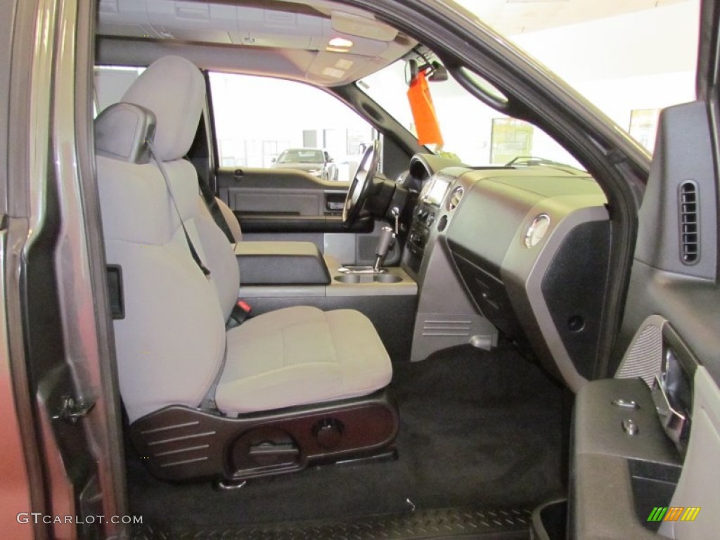 2005 F150 FX4 SuperCab 4x4 - Dark Shadow Grey Metallic / Medium Flint Grey photo #22
