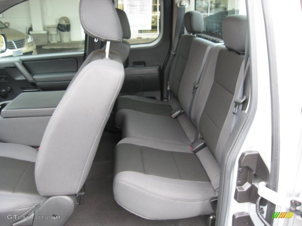 Charcoal Interior 2008 Nissan Titan XE King Cab Photo #55463360