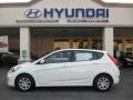 2012 Century White Hyundai Accent GS 5 Door  photo #1