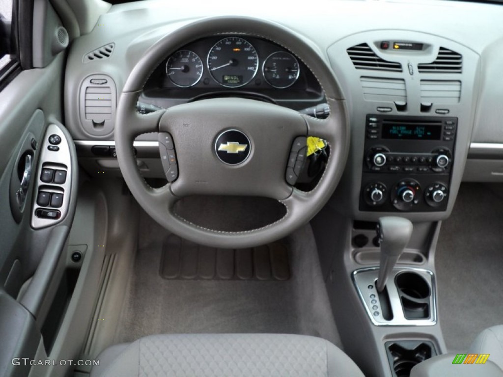 2007 Malibu LT Sedan - Black / Titanium Gray photo #24