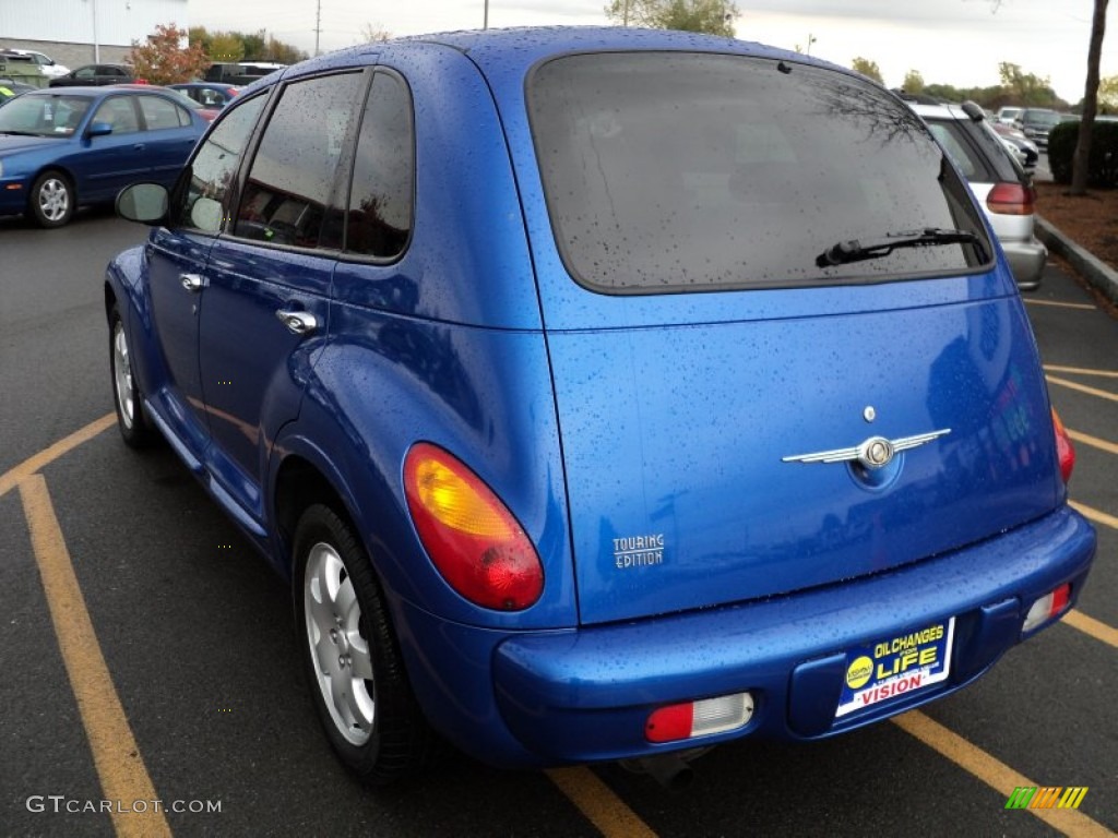 2004 PT Cruiser Touring - Electric Blue Pearlcoat / Dark Slate Gray photo #7